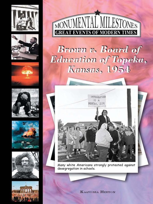 Title details for Brown v. Board of Education of Topeka, Kansas, 1954 by KaaVonia Hinton - Wait list